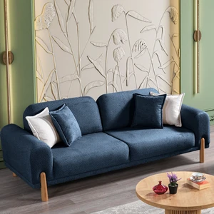 Class Bohem Üçlü Koltuk Lacivert