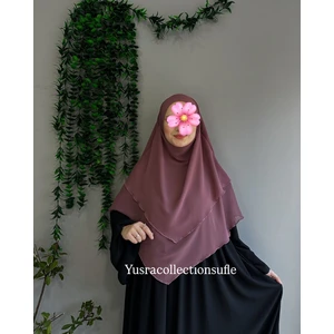 Yüsra Collection Tesettür Orta Boy Şifon Sufle