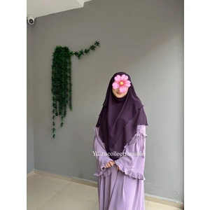 Yüsra Collection Tesettür Orta Boy Şifon Sufle