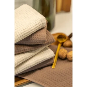 Plume Ceramic Home %100 Pamuk Waffle Desenli Premium 4lü Mutfak Havlusu 30X50 Çeyizl