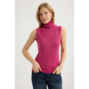 Home Store Simli Balıkçı Yaka Triko