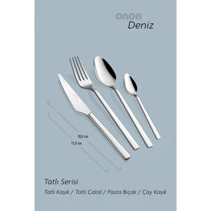 Deniz 4 Parça Tatlı Takımı