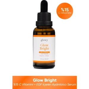 Glow Bright 15% C Vitamini + Egf Içeren Aydınlatıcı Serum 30ML