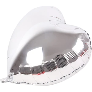 Neva Prime Kalp Balon Folyo Gümüş 45 cm 18 Inç (5361)