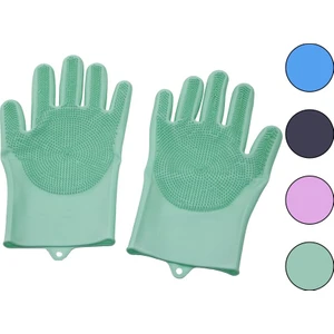 Neva Prime 2pcs   Renkli Silikon   Tırtırlı  Bulaşık Eldiveni (5361)