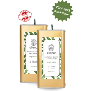 Soğuk Sıkım Natürel Sızma Zeytinyağı 5 lt x 2 (Ayvalık 2024-2025)