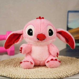 NB Market Lilo Peluş Oyuncak Stitch Arkadaşı Angel Lilo Stich Peluş Oyuncak 25CM Stik