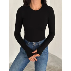 Parmak Geçmeli Bisiklet Yaka Buzzy Body