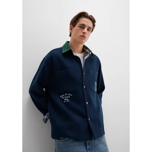 Çift Taraflı Lacivert Gömlek 0211783-80872