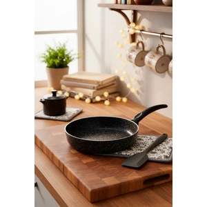 Carolin 2 Parça Grill Tava Seti Siyah ( 28Cm -28 Cm)