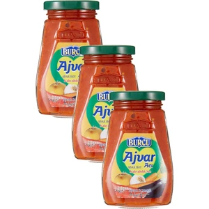 Ajvar Acı Kahvaltılık Sos 310 gr x 3 Adet
