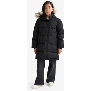 Kız Çocuk Kapüşonlu Fermuarlı Parka C8755A825AU