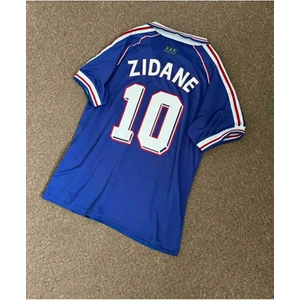 Fransa 98 Dünya Kupası Zinedine Zidane Nostalji Forması