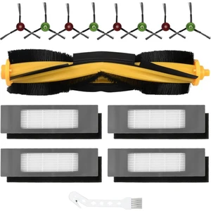 Gcp Like Ecovacs Deebot Için N8 / N8+ / N8 Pro/n8 Pro+/t9 / T9+ Elektrikli Süpürge Yedek Parça Sarf Malzemeleri Ana Yan Fırçası Hepa Filtre (Yurt Dışından)
