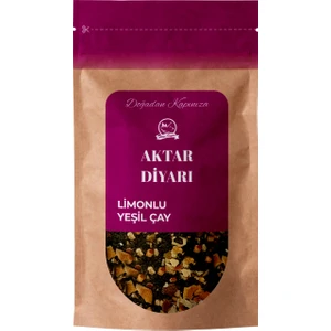 Aktar Diyarı Yeşilçay Limonlu 250 gr