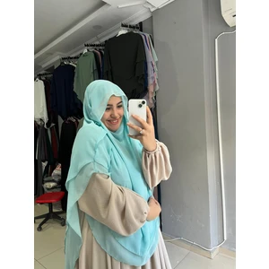 Yüsra Collection Tesettür Gölgeli Oval Sufle