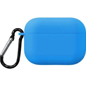 Caseonn Apple Airpods Pro 3 Kılıf Askı Aparatlı Lansman Mavi