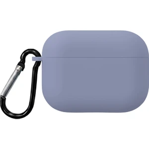 Caseonn Apple Airpods Pro 3 Kılıf Askı Aparatlı Lansman Lavanta Grisi