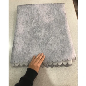 Türkanlar Home Kadife Baskılı Süngerli Kaymaz Koltuk ve Çekyat Örtüsü