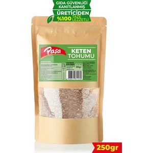 Paşa Kuruyemiş Keten Tohumu 250 gr – Yüksek Lifli ve Omega- 3 Kaynağı