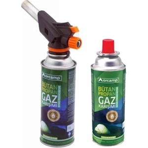 CX-500-227 Çakmaklı Pürmüz + 2'li Gaz Kartuşu