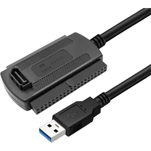 Usb' Den Sata' Ya Ide Kablosu 3' Ü 1 Arada USB 3 0 Ila 2 5/3 5/5 25 Inç Ide Sata' Dan Usb' Ye Dönüştürücü Kablosu Cr-Rom Dvd-Rom Cd-Rw Için (Yurt Dışından)