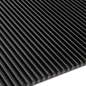 Yivli Paspas – Oluklu Lastik Kaymaz Tabanlı Dayanıklı Su Geçirmez Zemin Koruma Paspası 100CMX1M