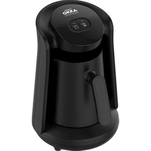 Okka Minio Közde Türk Kahvesi Makinesi 4 Fincan Kapasiteli Siyah - OK0049