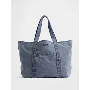 Kadın Mavi Gap Logo Tote Çanta