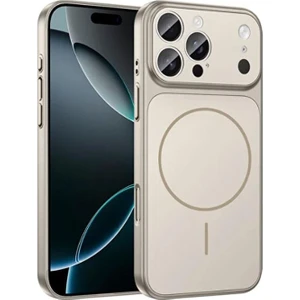 iPhone 15 Pro Uyumlu Ag Glass Koruyucu Kılıf (Iphone 17 Pro Max Görünümlü)