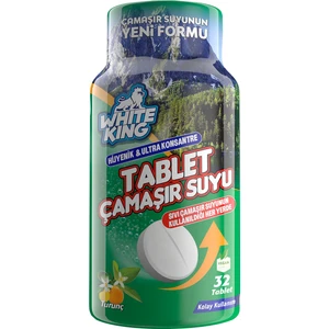 White King Hijyenik Çamaşır Suyu Tableti Turunç 32'li