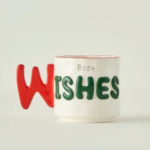 Bella Maison Wishes Yılbaşı Stoneware Kupa (360 cc)