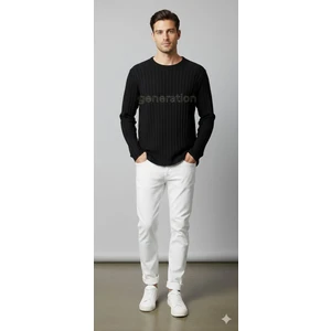 Black Project Kaşkorse Uzun Kollu Basic T-Shirt Body