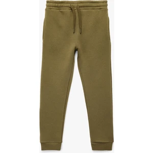 Beli Lastikli Cepli Şardonlu Basic Jogger Eşofman Altı