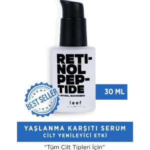 Retinol Peptide Serumu – %1 Retinol, Peptit & Centella, Cilt Sıkılığına Destek