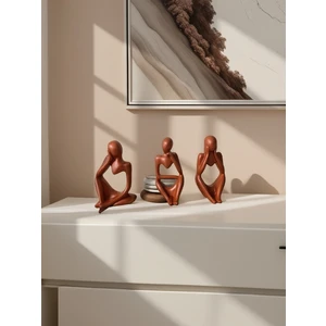 Düşünen Insan Figürleri – Modern Minimalist Düşünen Figürler Seti