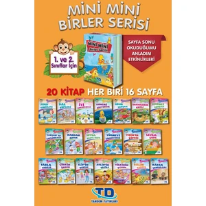 1. Sınıf Mini Mini Birler Serisi - 20 Kitap