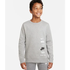 Sportswear Pullover Çocuk Gri Sweatshirt