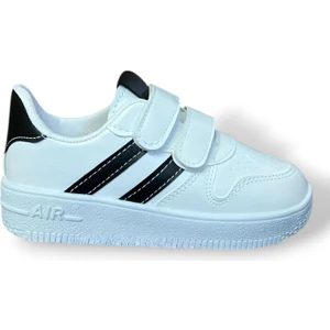 papucumun dünyası Günlük Bebek Çocuk Sneaker Cırt Cırt Bantlı Spor Ayakkabı Yürüyüş Ayakkabısı