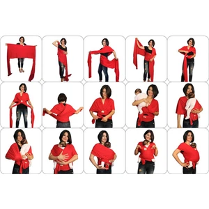 Esnek Wrap Sling – Fuşya