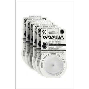 Araba Klima Kokusu, Spin Oto Kokusu 6'lı Set, Vanilya Paçuli Aromalı, 90 Gün Etkili Araç Kokusu - Angelic