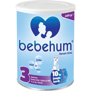 3 Numara Teneke Devam Sütü 9-12 Ay 400 gr