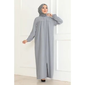 Oktayusta Collection Robalı Mevlana Kesim Günlük Ferace Haki