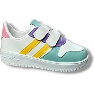 papucumun dünyası Günlük Bebek Çocuk Sneaker Cırt Cırt Bantlı Spor Ayakkabı Yürüyüş Ayakkabısı