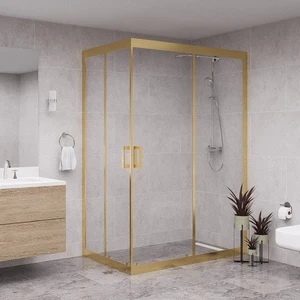 Gold Diora  6mm Şeffaf Cam Dikdörtgen Duşakabin