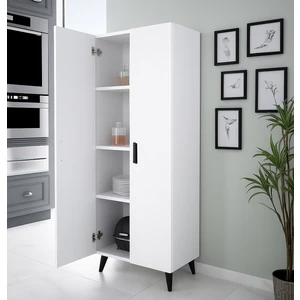 Alesta Life 2 Kapaklı 4 Raflı Çok Amaçlı Dolap