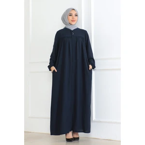 Oktayusta Collection Robalı Mevlana Kesim Günlük Ferace Haki