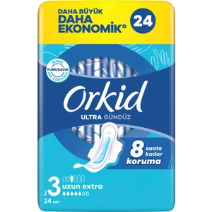 Ultra Uzun Extra (Boy 3) Hijyenik Ped 24 Adet