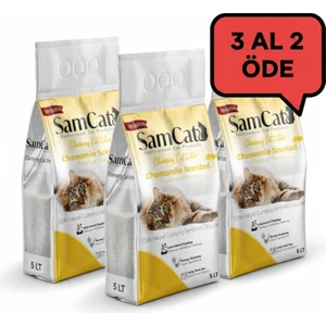 Papatya Kokulu Kedi Kumu 5l (3 al 2 öde kampanyasından faydalanmak için sepete 3 adet eklemelisiniz)