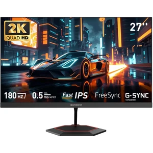 Gamebooster GB-27F180QF 27" 180Hz Fast IPS 0.5ms Mprt 2k Qhd 2xhdmı+2xdp Rgb Flat Gaming Monitör